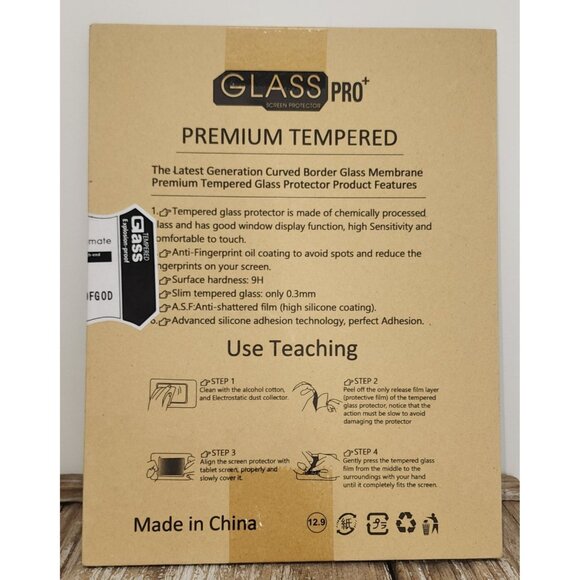 NIP Glass Screen Pro Premium Tempered 2 Pack 2nd Generation Screen Protector - Picture 2 of 3